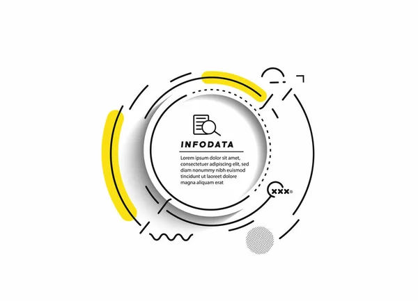 Στοιχεία Σχεδιασμού Των Επιχειρηματικών Infographics Σύγχρονο Διάγραμμα Infochart Διάγραμμα Μάρκετινγκ — Διανυσματικό Αρχείο