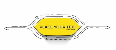 Düz doğrusal tanıtım geometrik şekiller afiş, kaydırma, çıkartma, rozet, fiyat etiketi, poster.