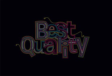 En İyi Kaliteli Hattat 3d Biçim Metin Alış veriş poster çizimi tasarımı.