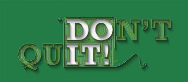 Hattatlık Satırını Bırakma Metin Metin Vektör Çizimi Tasarımı.