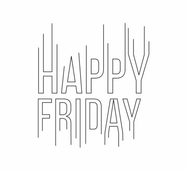 Mutlu Cuma Kaligrafi 3d Biçim Metin Alış veriş poster tasarımı Tasarımı.