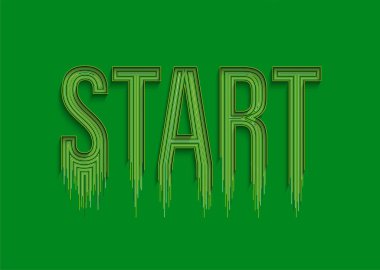 Hattatlık Satırı Sanatsal Metin Posteri Çizim Tasarımı 'nı başlat.