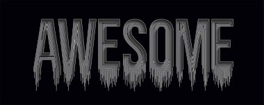 Muhteşem Hattat Sanatı Metin Alış veriş poster çizimi tasarımı.