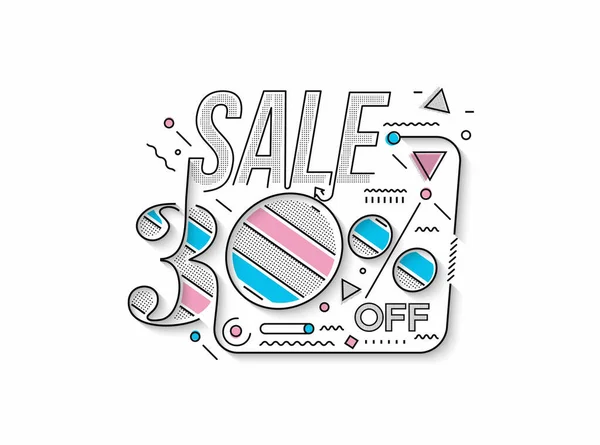 Vente Offre Spéciale Fin Saison Offre Spéciale Bannière Illustration Vectorielle — Image vectorielle