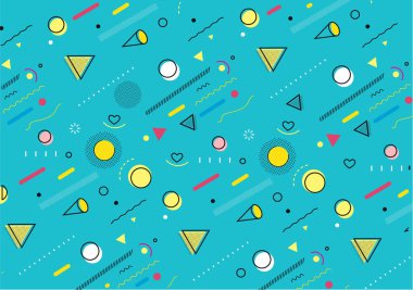 Soyut renkli desen tasarımı ve arkaplanı. Modern tasarım için kullan, kapak, poster, şablon, broşür, dekore edilmiş, el ilanı, afiş.