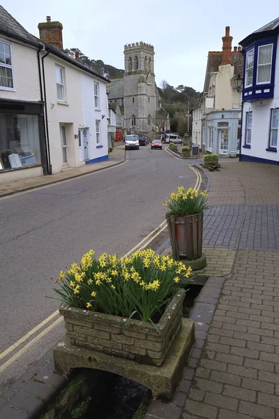 Schöne Malerische Dorf Bier Devon — Stockfoto