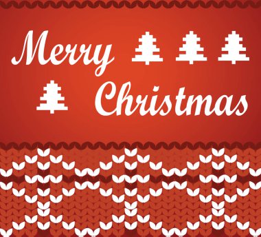 Kazak parti vektör çizim tasarım, Web sitesi, arka plan, afiş için. Mutlu Noeller kar tanesi öğe şablonu ile Retro örme kumaş