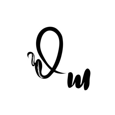  Harf alfabe hat. El yazısı Hat sanatı örnekleri mektup vektör