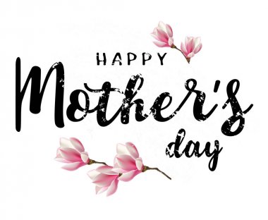 Mutlu anneler günü kalp illüstrasyon vektör 