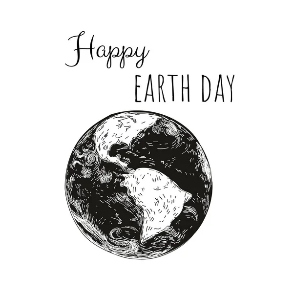 Joyeux Jour de la Terre. — Image vectorielle