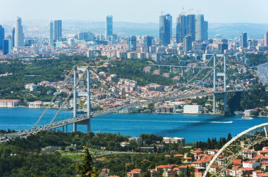 Istanbul'dan kuşbakışı