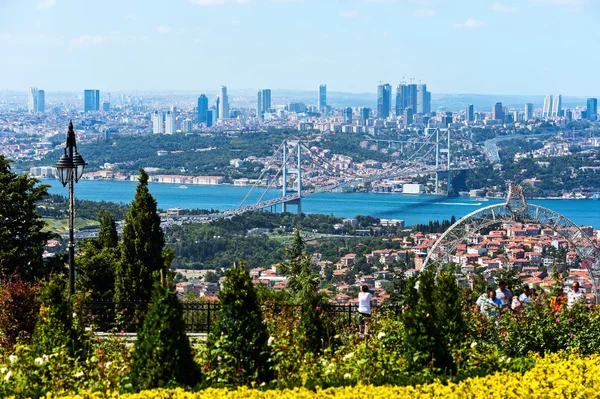 Istambul a partir da vista panorâmica — Fotografia de Stock