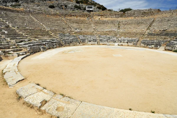 Ancient theatre at Filipi, Greece — Stock Photo, Image