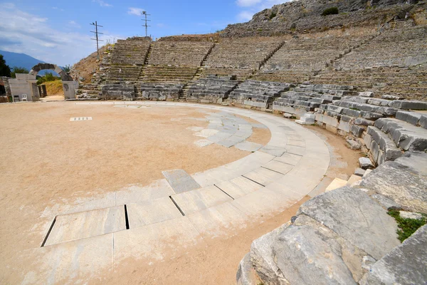 Ancient theatre at Filipi, Greece — Stock Photo, Image