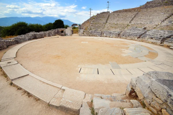 在费利佩，希腊的古剧院 — 图库照片