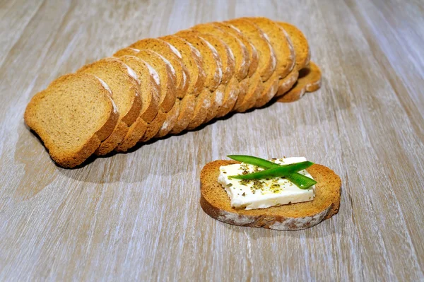 Biologisch broodje gezond concept — Stockfoto