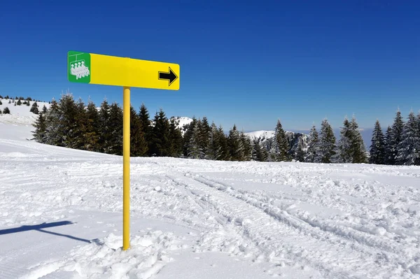 Kış tatili dağ — Stok fotoğraf