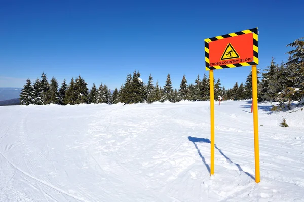 Wintervakantie in de bergen — Stockfoto