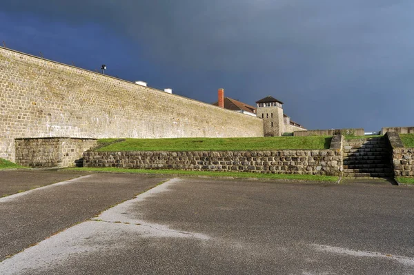 Ww2 συγκέντρωση στρατόπεδο Mauthausen — Φωτογραφία Αρχείου