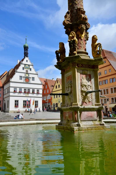 Rothenburg ob der Tauber, Deutschland — Stockfoto