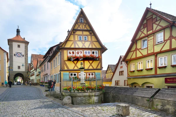Rothenburg ob der Tauber, Germany — 스톡 사진