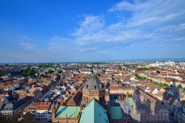 Panorama i strasbourg, Frankrike — Stockfoto