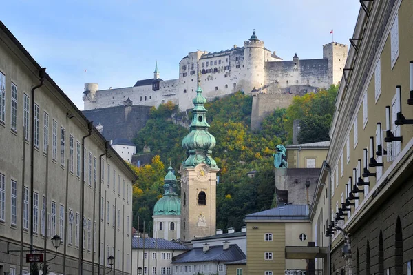 Panorama z Salzburg, Austria — Zdjęcie stockowe