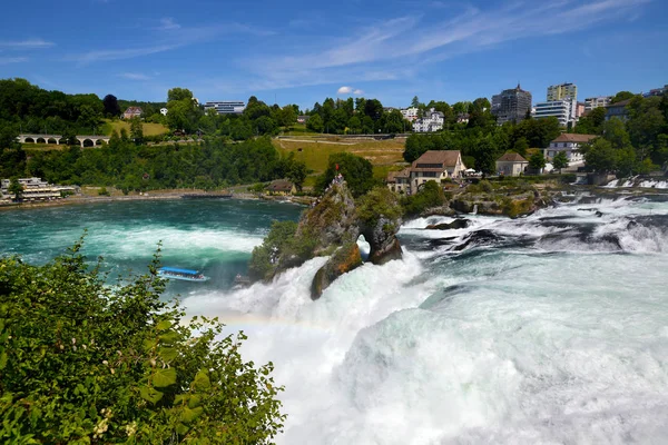 Rhine falls in Schaffhausen, Switzerland — Stock Photo, Image