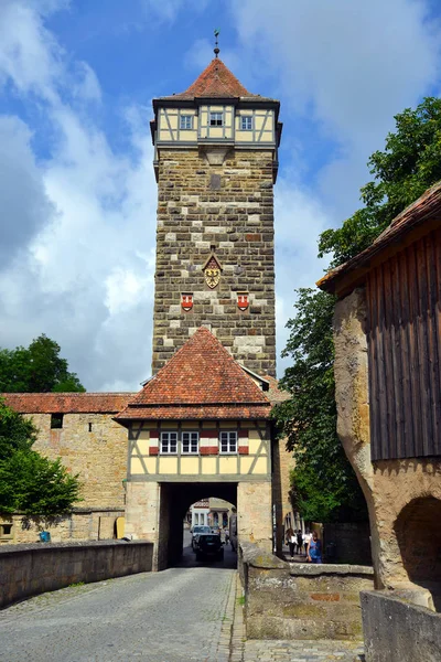 Rothenburg ob der Tauber, Alemanha — Fotografia de Stock