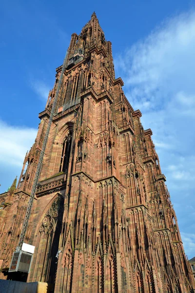 Catedral medieval de Estrasburgo, Francia — Foto de Stock