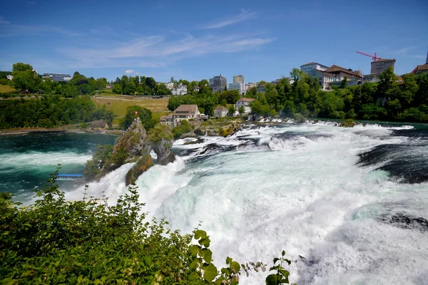 Caídas del Rin en Schaffhausen, Suiza — Foto de Stock