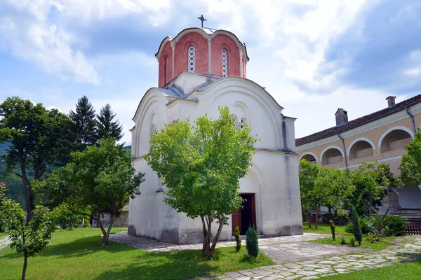 Studenica Serbien Juli Serbiens Ortodoxa Kloster Studenica Grundades Talet Den — Stockfoto