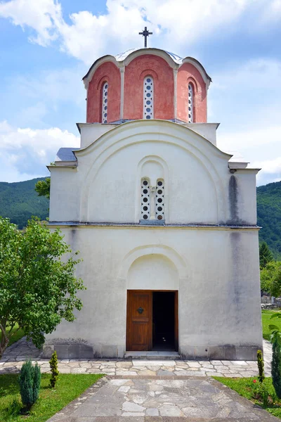 Studenica Σερβια Ιουλιου Ιδρύθηκε 12Ο Αιώνα Σερβική Ορθόδοξη Μονή Στουντένιτσα — Φωτογραφία Αρχείου