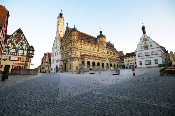 Rothenburg Der Tauber Germany July Street View City Centre July — 图库照片