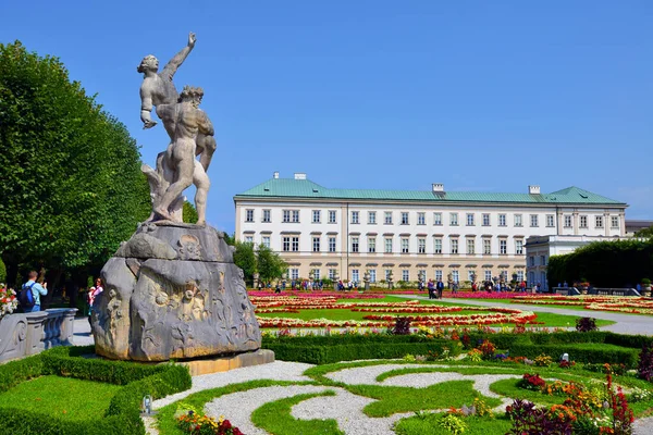 Salzburg Áustria Agosto Palácio Mirabell Salzburgo Agosto 2019 Salzburgo Áustria — Fotografia de Stock