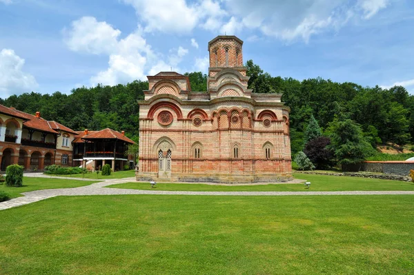 Kalenic Serbia July 塞尔维亚东正教修道院 成立于15世纪 于19年7月18日 位于塞尔维亚卡洛内 — 图库照片