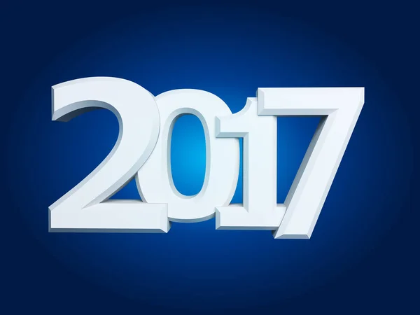 Új év jel 2017 — Stock Fotó