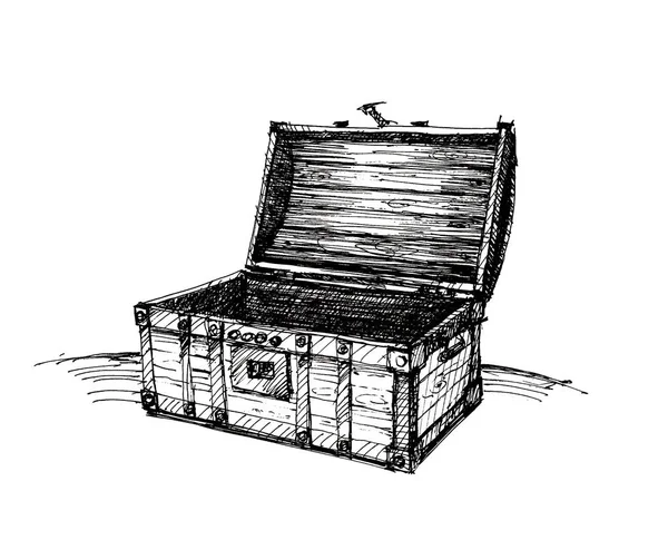 antika ahşap sandık