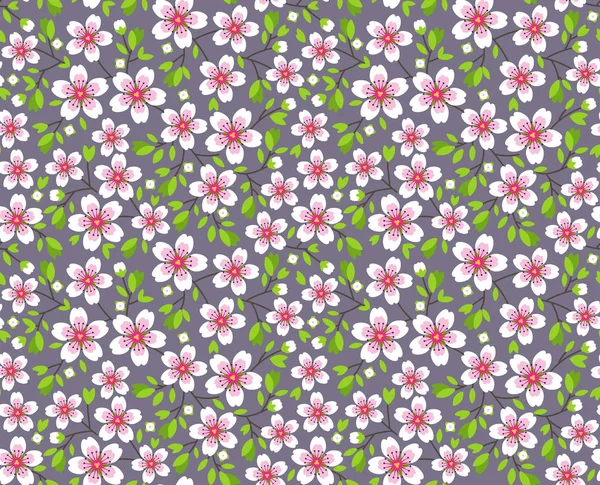 Cute pattern in small flowers