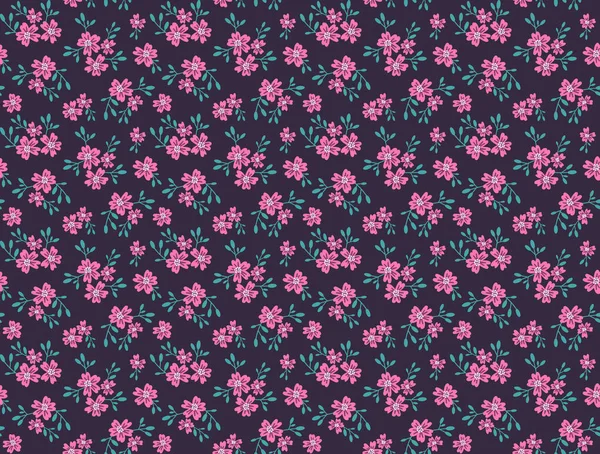 Cute pattern in small flowers