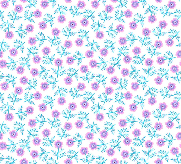 Cute pattern in small flowers