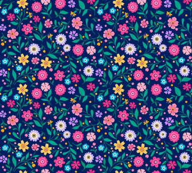 Seamless pattern with flowers for design.