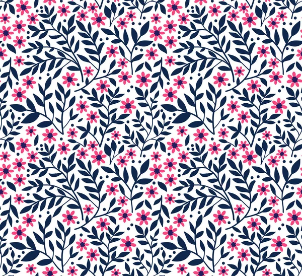 Cute pattern in small flowers