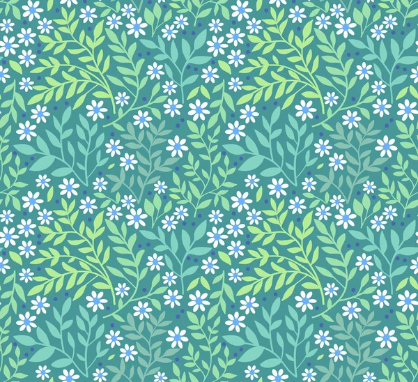 Cute pattern in small flowers