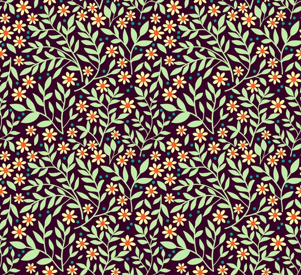 Cute pattern in small flowers