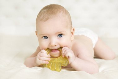 Bebek Teether, çocuk ısırık diş çıkarma oyuncak ağız, ilk diş büyüyen bebek çocuk