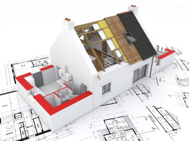 Home construction clipart