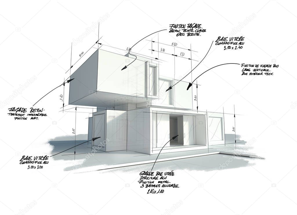 Cubic house draft