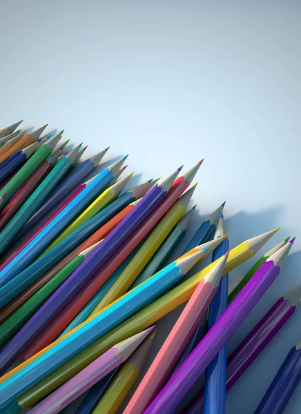 Crayons multicolores — Photo