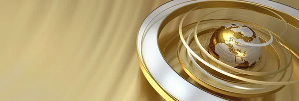 Gold rotation — Stockfoto